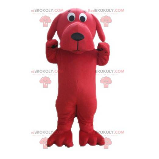 Clifford gigantisk rød hundemaskot - Redbrokoly.com