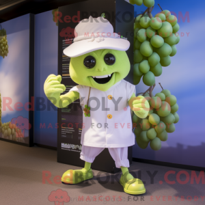 White Grape maskot kostume...