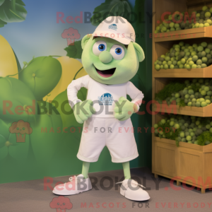 White Grape maskotkostyme...