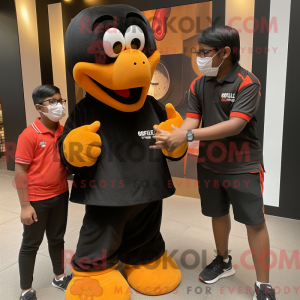 Postava maskota Black...
