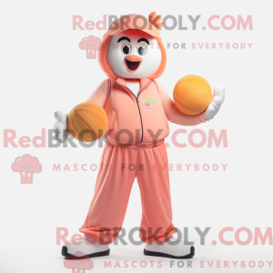 Peach Juggle mascotte...