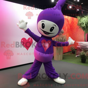 Purple Arrow Of Love mascot...