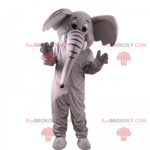 Klassisk elefantmaskot - Redbrokoly.com