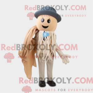 Tan Jellyfish mascot...