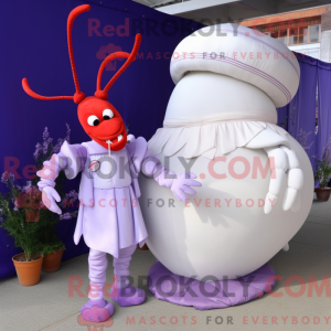 Maskottchenkostüm Lavender...