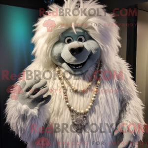 Costume de mascotte de yéti...