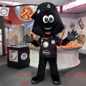 Máscara de fatia de pizza...