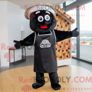 Black Pizza Slice...