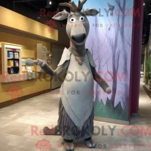 Costume de mascotte d élan...