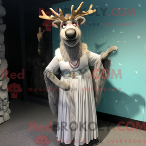 Figura de máscara de alce...