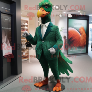 Skovgrøn fasan maskot...