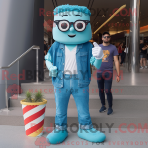 Costume de mascotte de Pop...