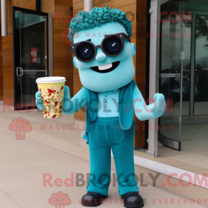 Turkis Pop Corn maskot...