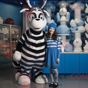 Figura de máscara de zebra...