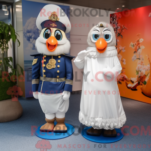 Navy Mandarin maskot...