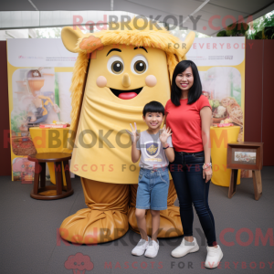 Costume de mascotte Gold...