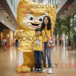 Costume de mascotte Gold...