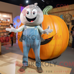 Personaggio mascotte zucca...