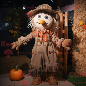 Scarecrow maskot drakt...