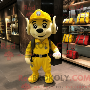 Personaggio mascotte Yellow...