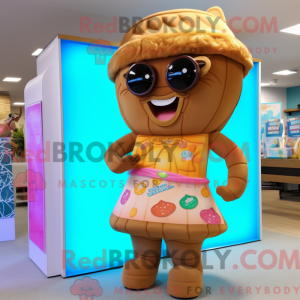 Tan Candy Box maskot...