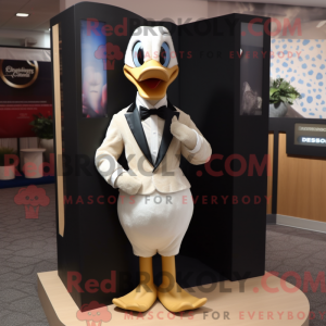 Beige Goose mask drakt...