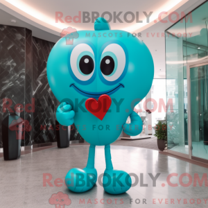 Turquoise Heart Shaped...