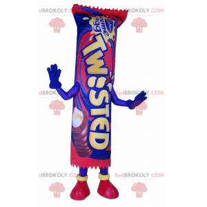 Mascote da embalagem da barra de chocolate - Redbrokoly.com