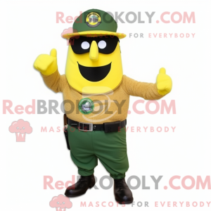 Lemon Yellow Green Beret...