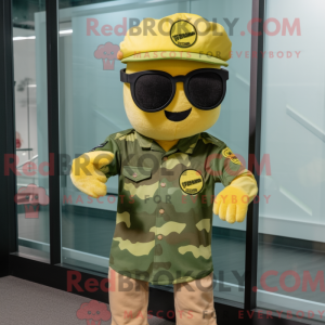 Lemon Yellow Green Beret...