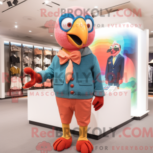 Costume de mascotte d ara...