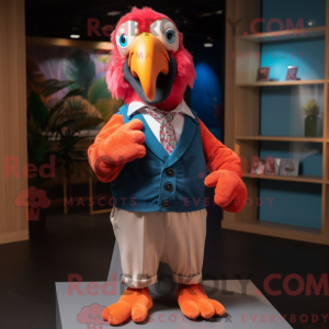 Costume de mascotte d ara...