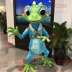 Gekkoer maskot drakt...