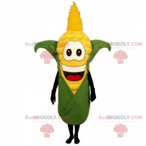 Kornohrmaskottchen mit einem großen Lächeln - Redbrokoly.com