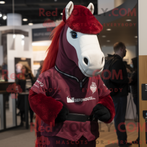 Maroon Horse...