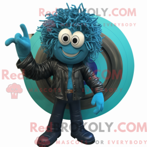 Cyan Spaghetti maskot...