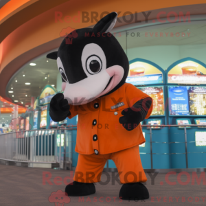 Disfraz de mascota Orange...