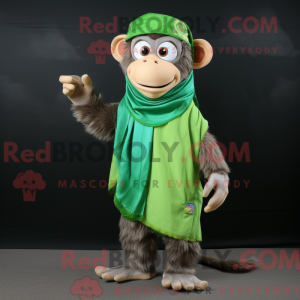 Máscara de Macaco Verde com...