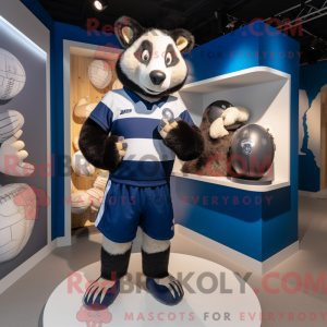 Navy Badger Maskottchen...