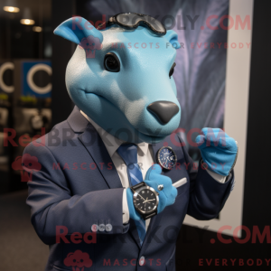 Costume mascotte de Tapir...