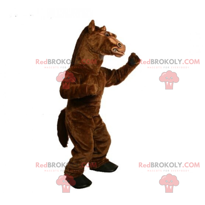 Mascotte stallone - Redbrokoly.com