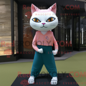 Kat mascotte kostuum...