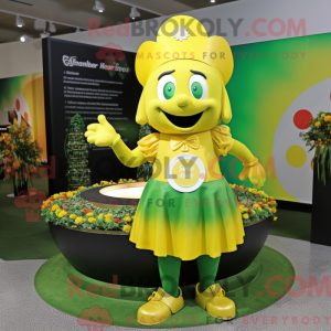 Costume de mascotte de pot...