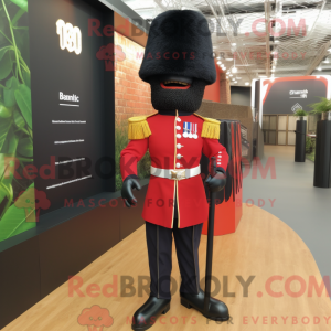 Sort britisk Royal Guard...