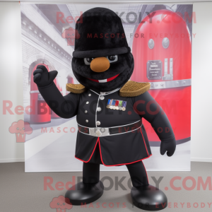 Sort britisk Royal Guard...
