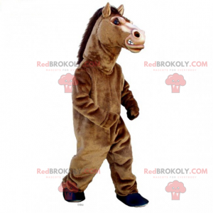 Angry stallion mascot - Redbrokoly.com