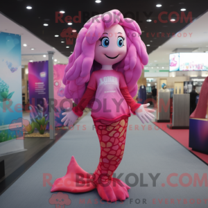 Disfraz de mascota sirena...