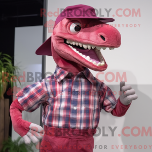 Disfraz de mascota Magenta...