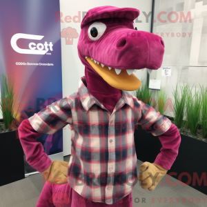 Disfraz de mascota Magenta...