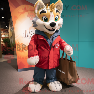 Lynx mascottekostuum...